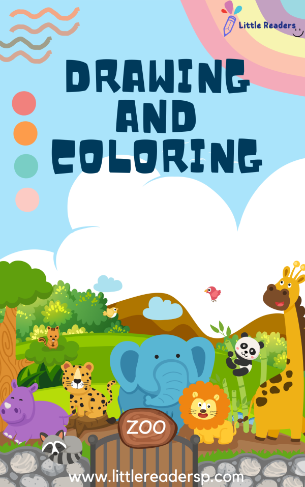 Drawing and Coloring – Zoo Animals Edition